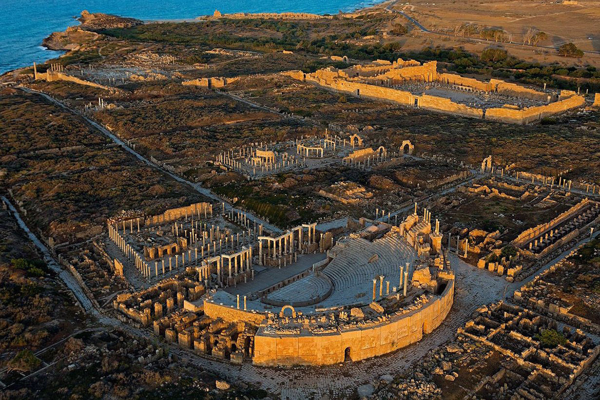 Leptis Magna: la Pompeya de África